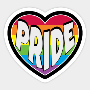 Pride love Sticker